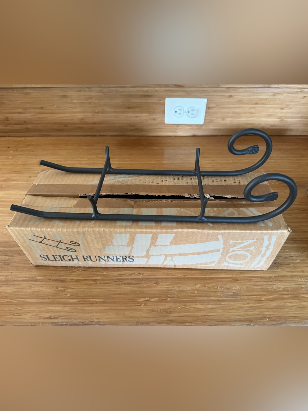 Longaberger Wrought Iron Sleigh Runner (71722)